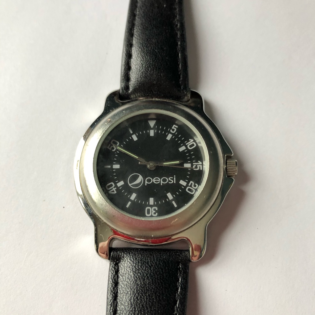 Pepsi Watch Black Band